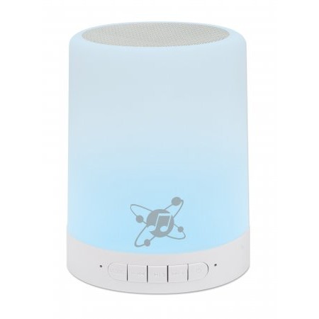 Altoparlant Bluetooth MANHATTAN LED / LED me tre nivele ndriçimi dhe gjashtë ngjyra, microSD / Aux 3.5 mm / E bardhë - Figura 4