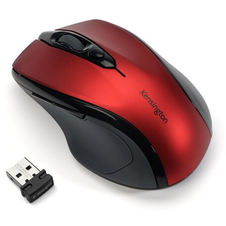 Maus pa kabllo PRO FIT MID SIZE / 1600 DPI / WIRELESS / Gri dhe kuqe - Figura 2