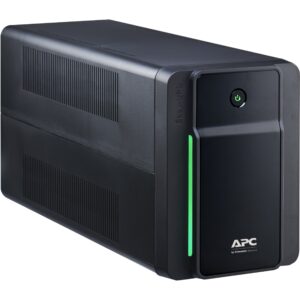 APC Easy UPS BVX2200LI-GR – 2200VA 1200W Line-Interactive UPS with AVR Voltage Regulation, 4x Schuko Outputs & Reliable Backup Power Protection for Gaming PCs, Workstations and Office Equipment