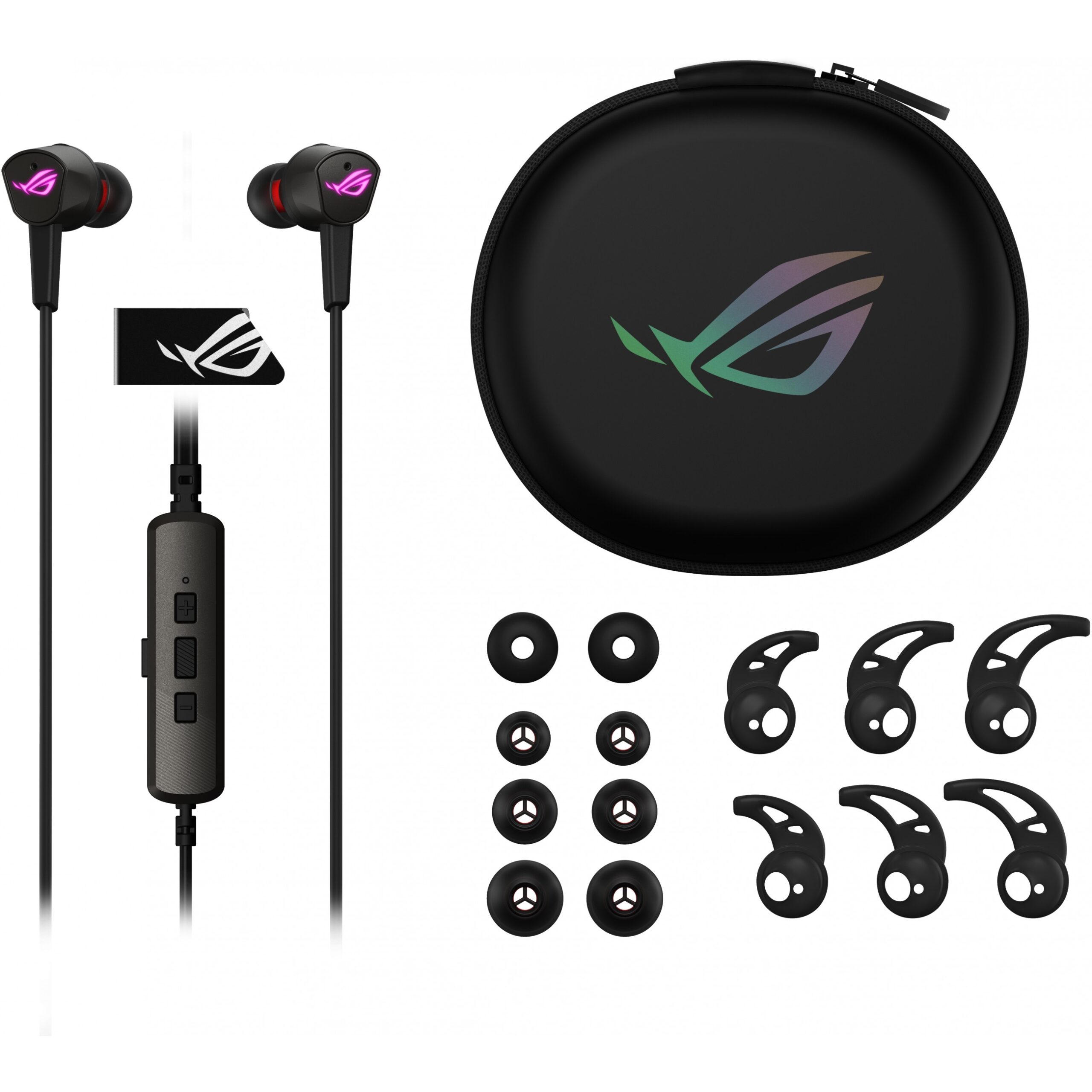 Kufje Gaming ASUS ROG Cetra II / 20 – 40000 Hz / me kabllo / Type C / e zezë - Figura 4