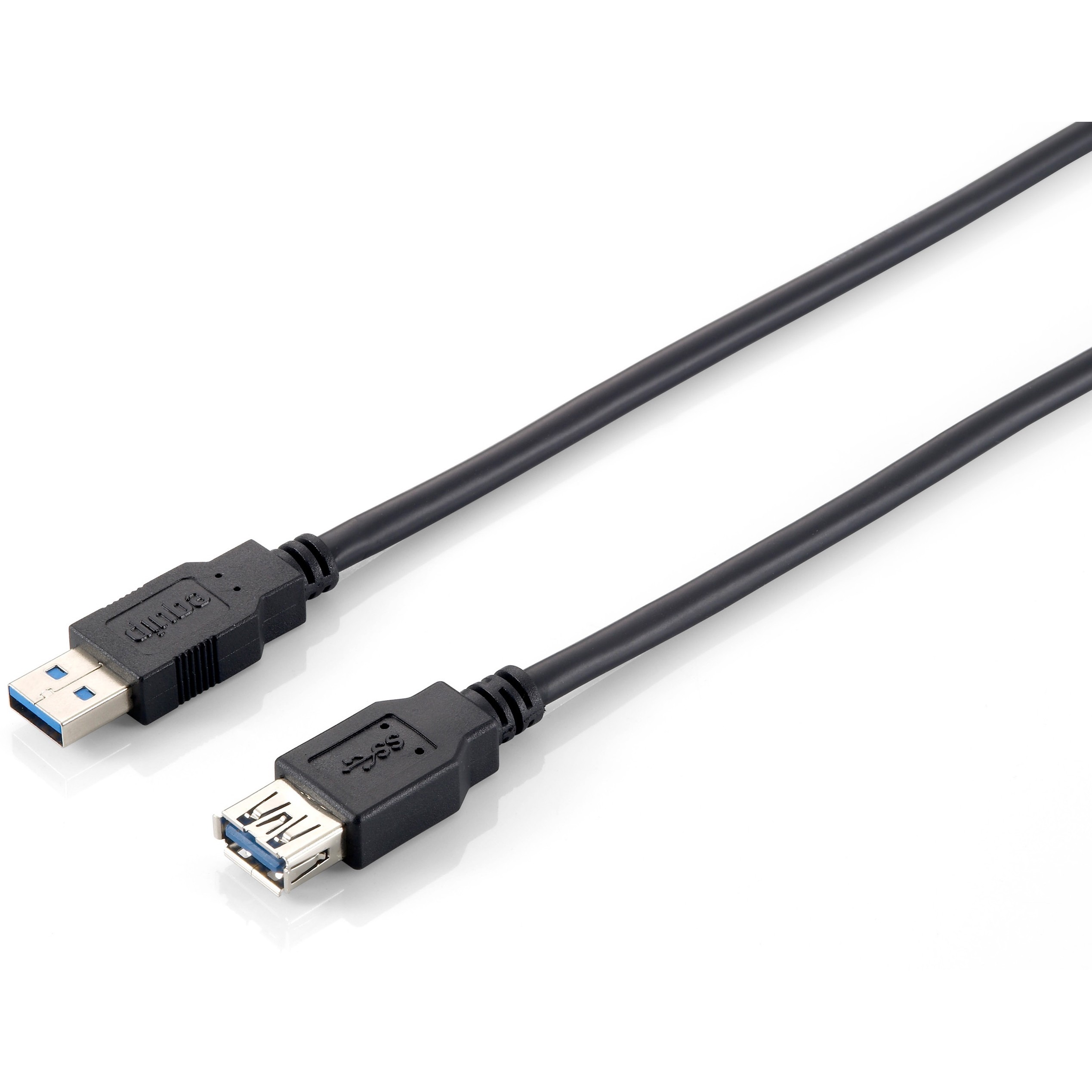 Kabllo Equip USB-A 3.0 -> A Verl. St/Bu 3.00m 5Gbps / e zezë