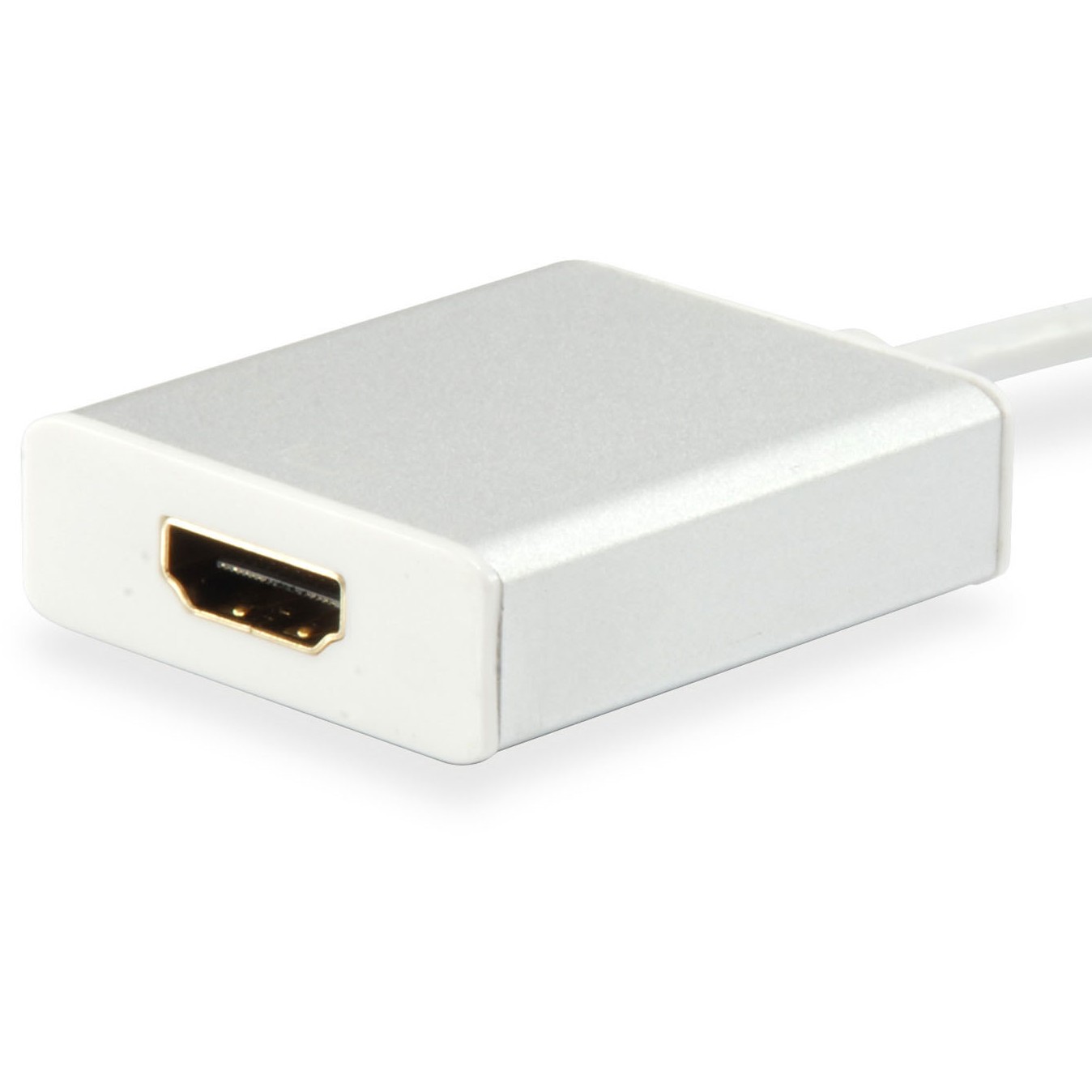 Konverter Equip Adapter USB-C & HDMI 4K30Hz 0.15m / e bardhë - Figura 2