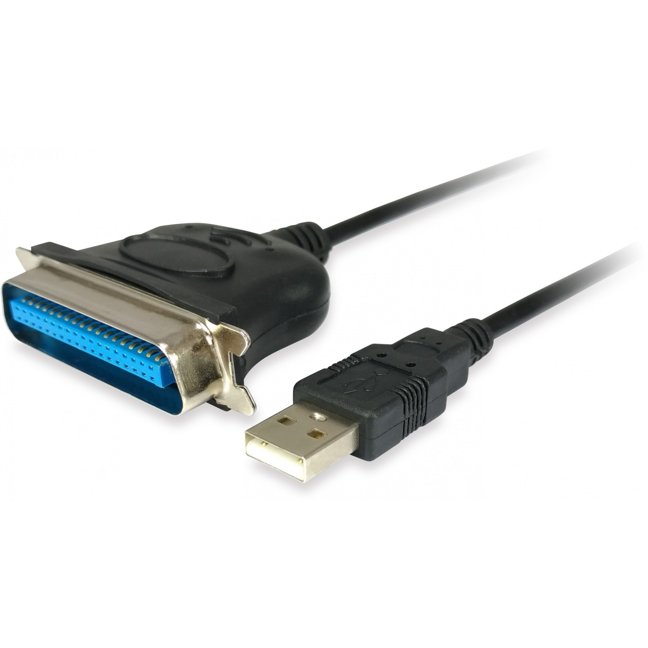 Kabllo USB Kabllo Equip USB-A në Parallel (EPP/ECP/bidi) / 1.50m / Polybag - Zezë