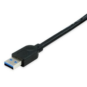 Kabllo USB / USB-A 3.0 Verl. / Equip / A–A / 5.0m / 5Gbps - Zezë - Figura 3