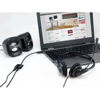 Adapter USB-C–Audio DAC / Equip / 2x3Pin 3.5mm St/Bu / 0.15m - Zezë - Figura 4