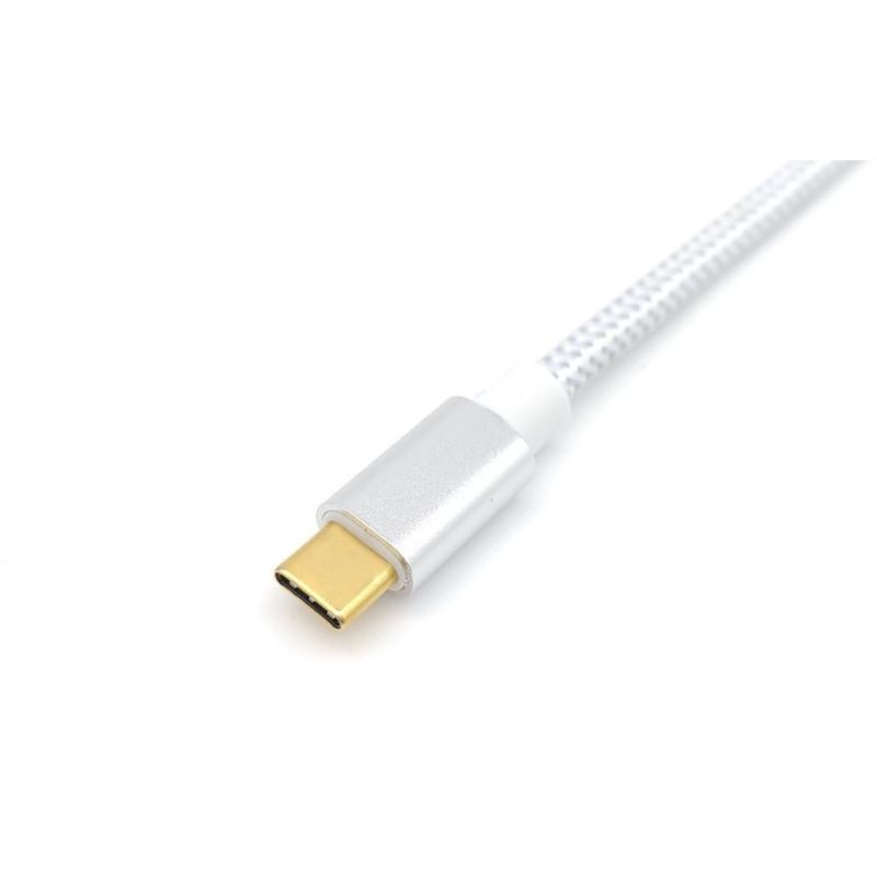 Kabllo USB / USB-C 3.2 / Equip / C–C / 0.5m / 5A / 4K60Hz - Bardhë - Figura 3