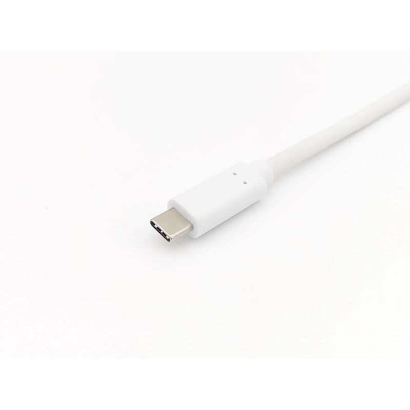 Kabllo USB / USB-C 3.2 / Equip / C–C / 1.0m / 3A / 20V - Bardhë - Figura 3