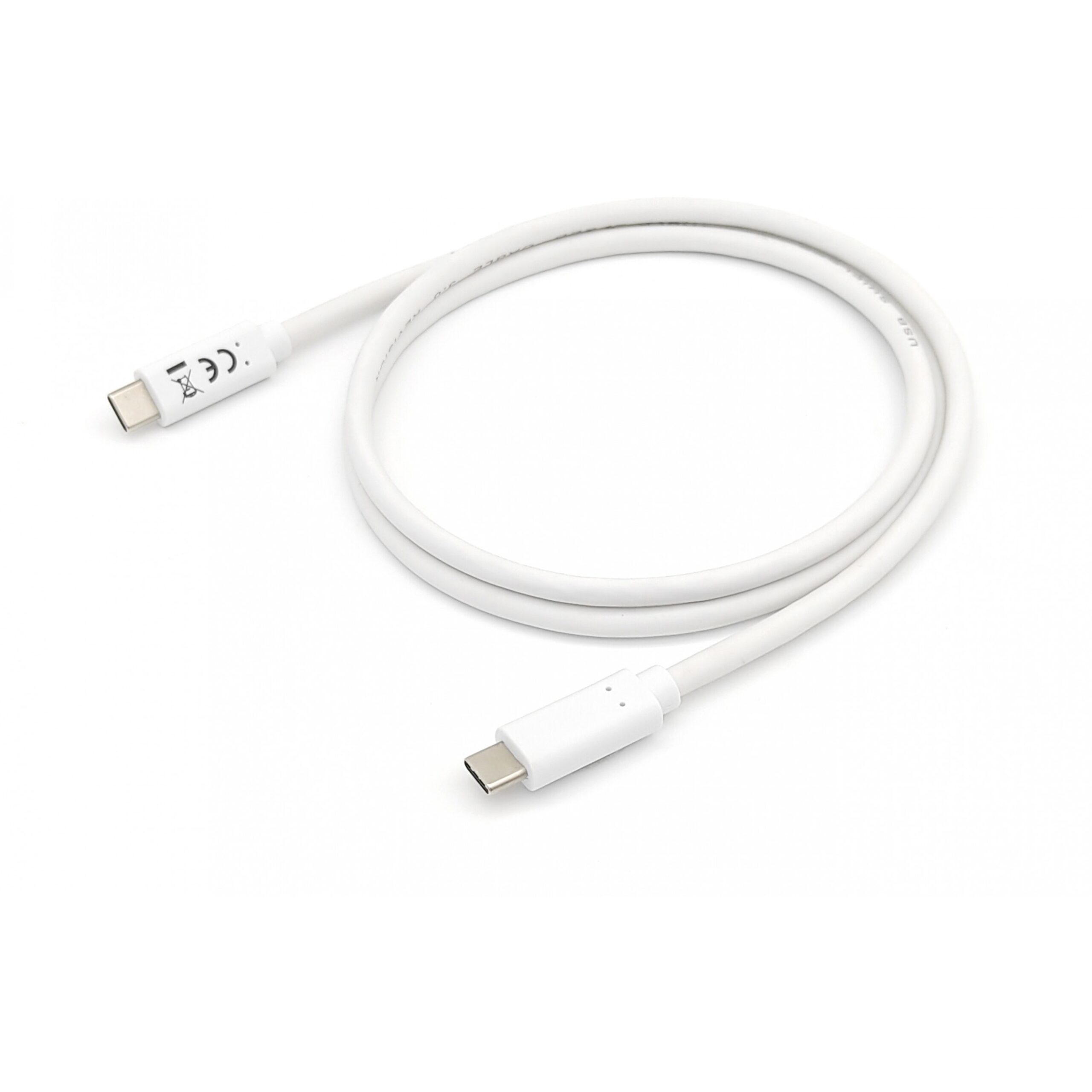 Kabllo Equip USB-C 3.2 & C St/St 2.00m 3A/20V / e bardhë - Figura 3