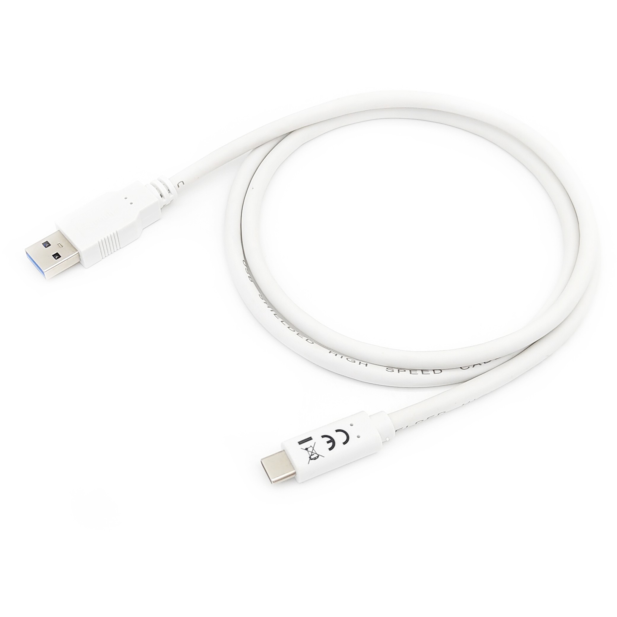 Kabllo Equip USB-A 3.2 & C St/St 2.00m 3A/20V / e bardhë - Figura 2