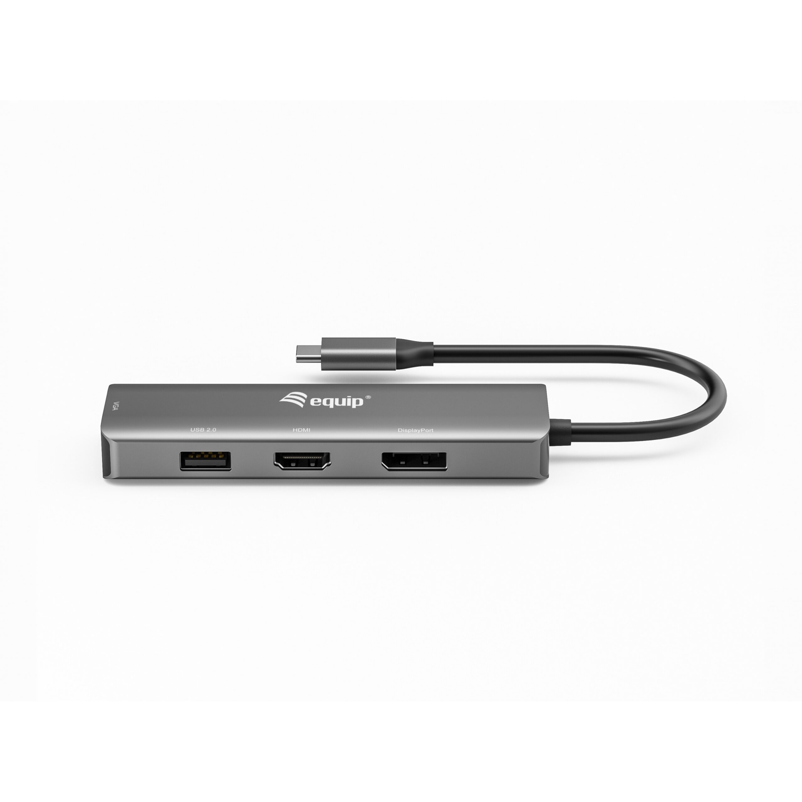 Docking Station Equip USB-C & HDMI/DisplayPort/VGA 4K/1080P/60Hz / Gri - Figura 3