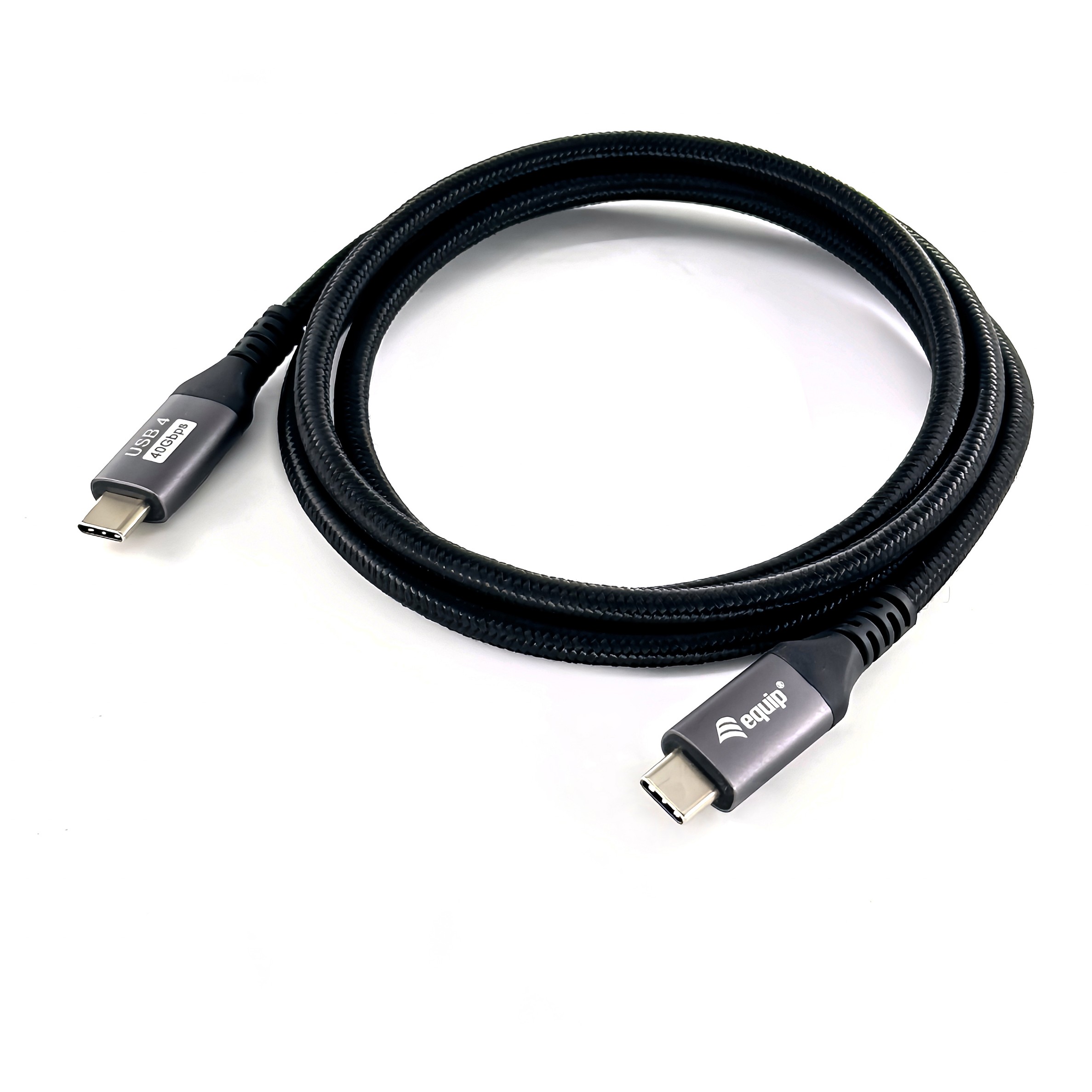 Kabllo USB / USB-C 4.0 / Equip / C–C / 2.0m / 5A / 8K60Hz - Zezë