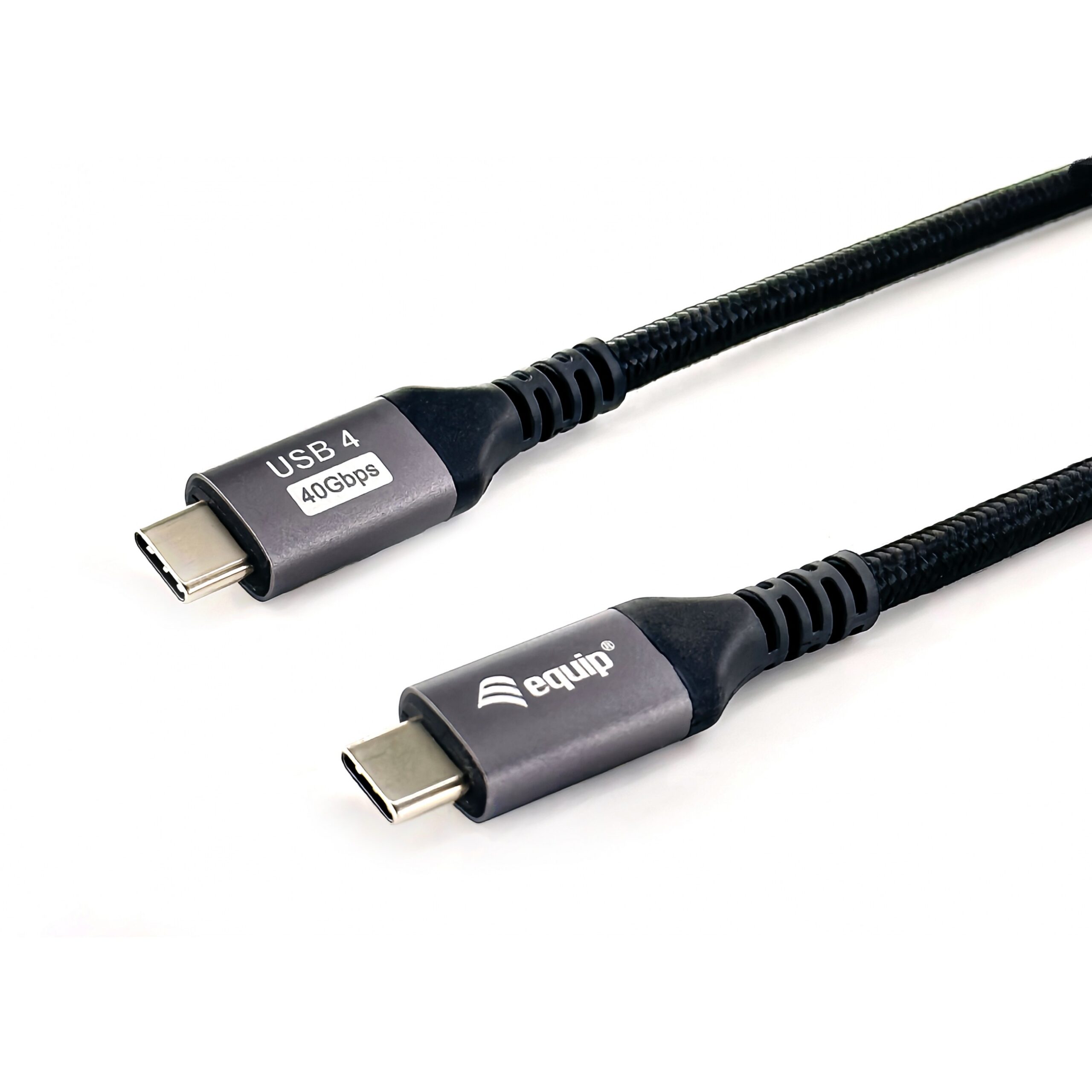 Kabllo USB / USB-C 4.0 / Equip / C–C / 2.0m / 5A / 8K60Hz - Zezë - Figura 2