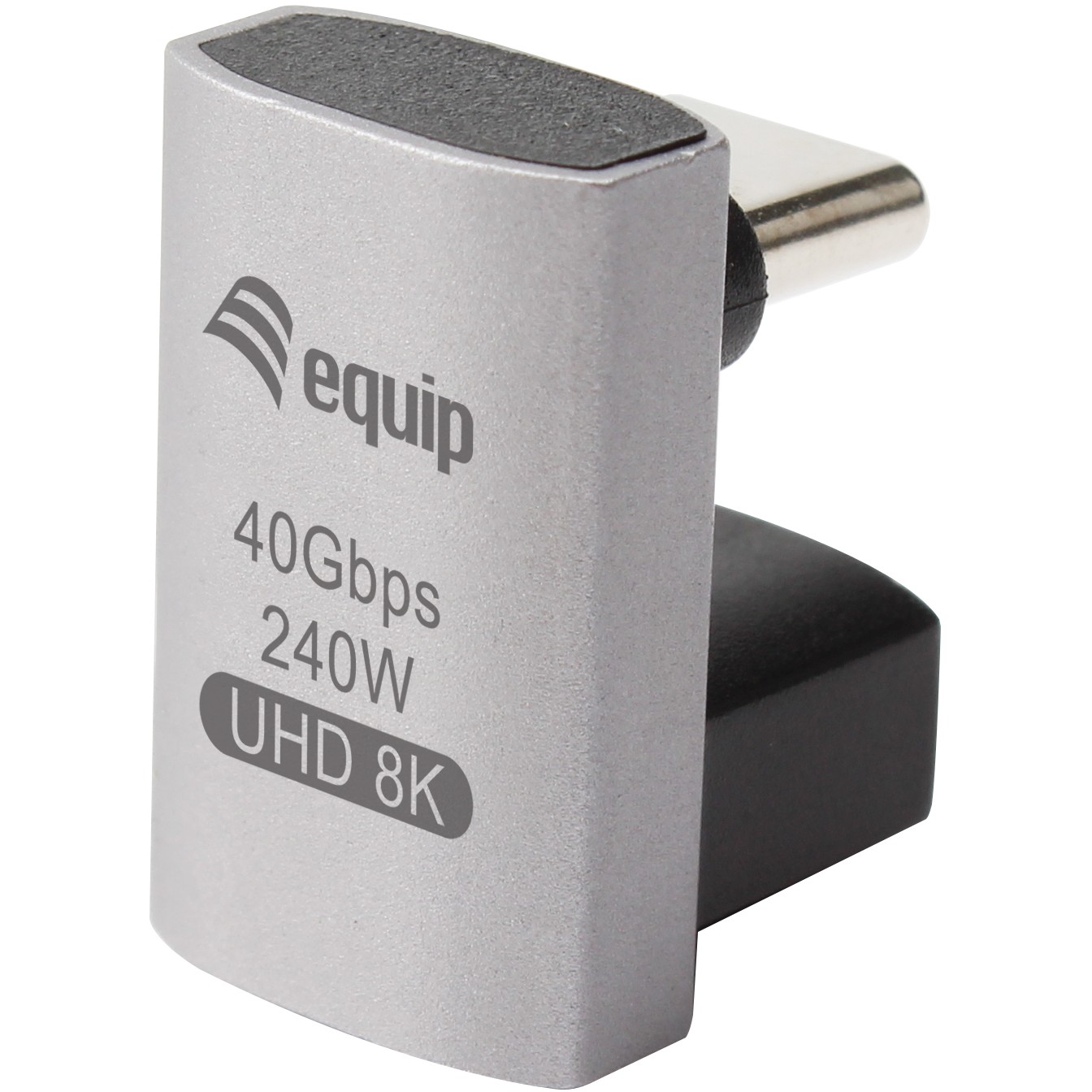 Adapter Equip USB 4.0 në USB-C / 40Gbps / 240W PD / Paketim 3 copë – Hiri - Figura 2