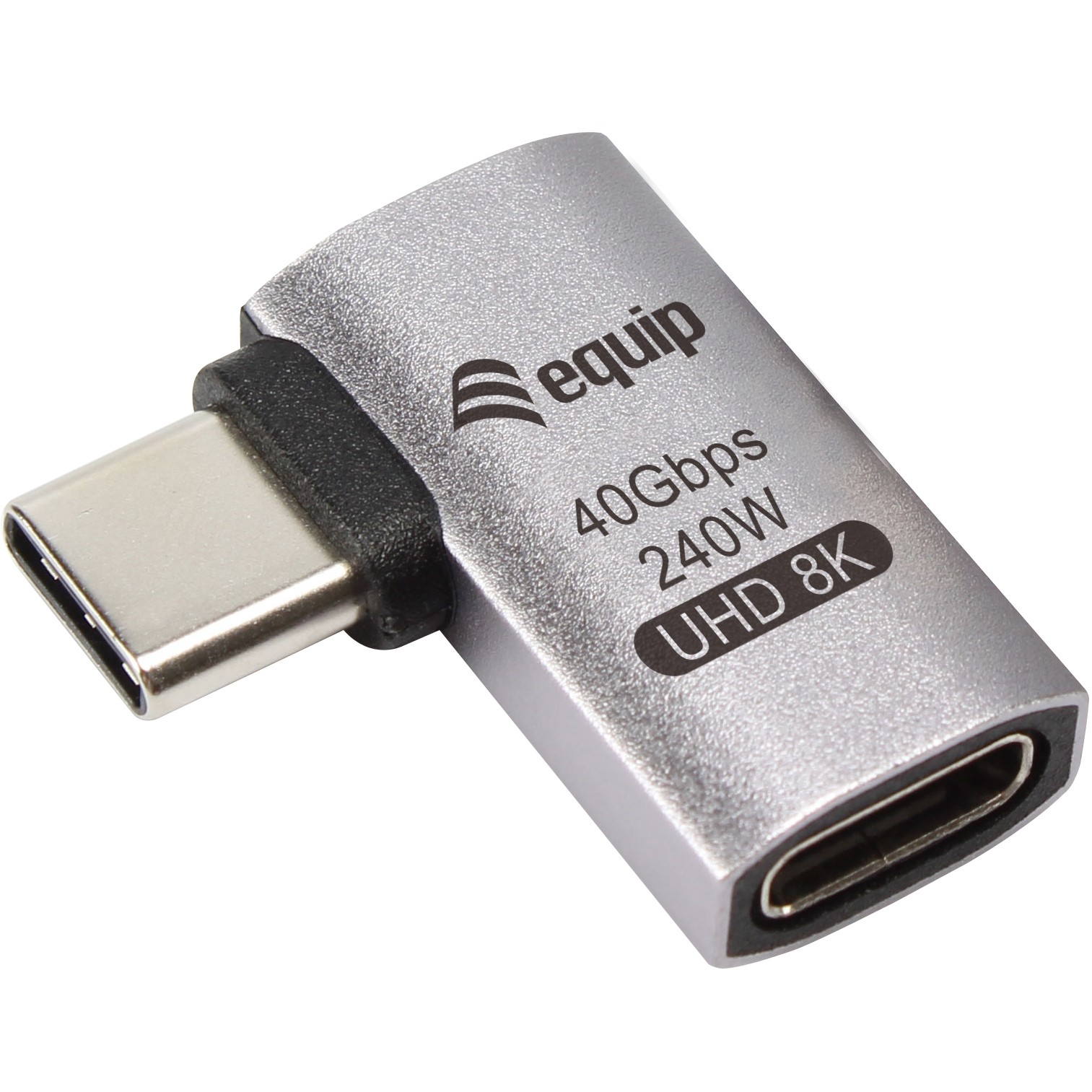 Adapter Equip USB 4.0 në USB-C / 40Gbps / 240W PD / Paketim 3 copë – Hiri - Figura 3