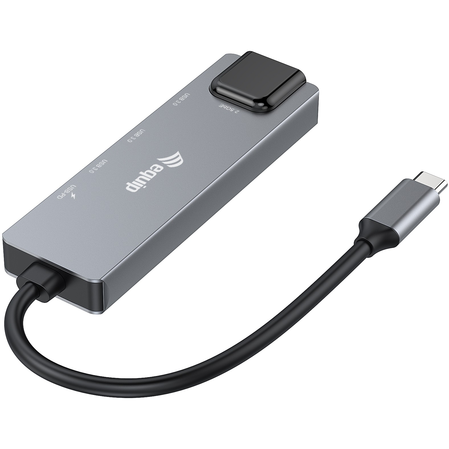 Adapter USB‑C Equip → RJ45 / 10/100/1000/2500 Mbps + USB 3.2 / Zezë - Figura 2