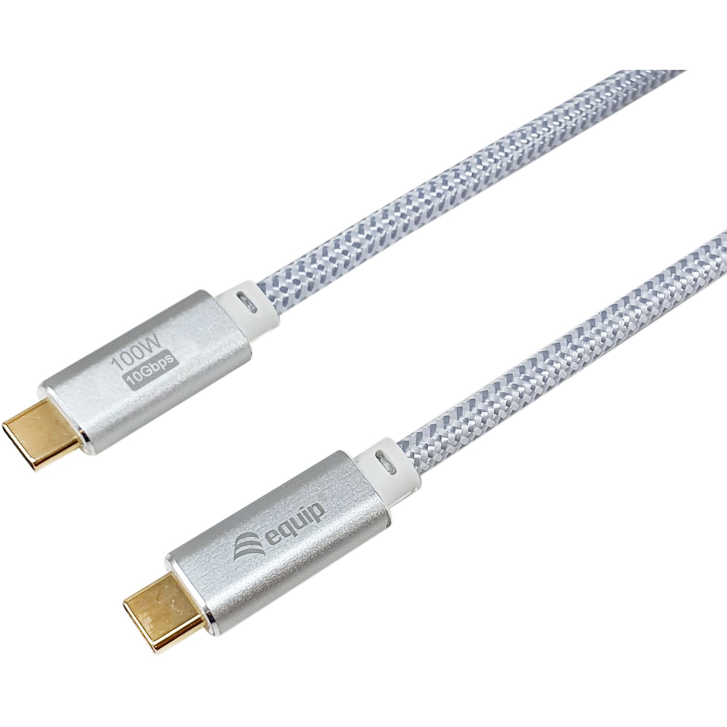 Kabllo USB Equip USB-C 3.2 në USB-C (St/St) / 3.00m / 5A / 4K@60Hz – Bardhë - Figura 2