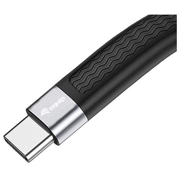 Kabllo USB Equip USB4 Gen3 në USB-C (St/St) / 0.13m / 80Gbps – Zezë - Figura 2