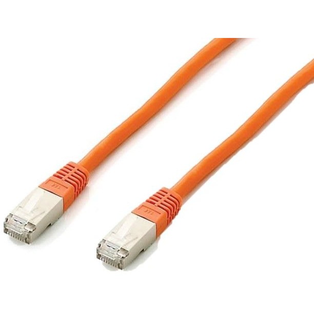 Kabllo UTP Equip Patchkabel Cat6A S/FTP 2xRJ45 15.00m orange .LSZH Polybeutel