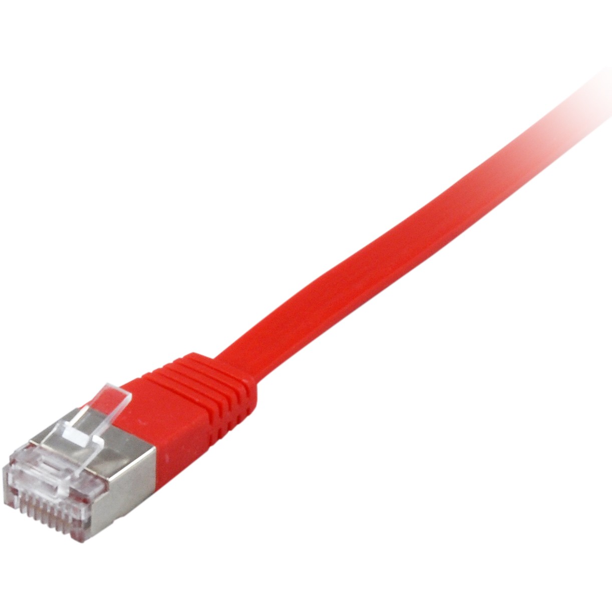 Kabllo për Rrjet Equip Patch Cable Cat6A U/FTP / 2xRJ45 / 1.00m / Kuqe / Flat / LSZH – Polybag - Figura 2