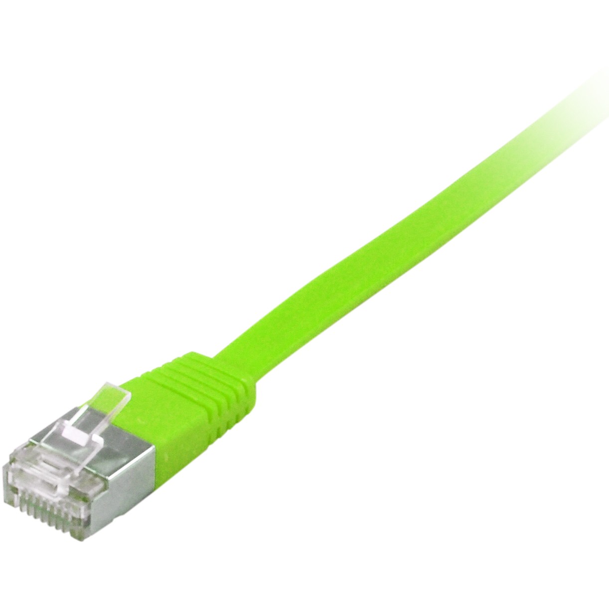 Kabllo për Rrjet Equip Patch Cable Cat6A U/FTP / 2xRJ45 / 1.00m / Gjelbër / Flat / LSZH – Polybag - Figura 2