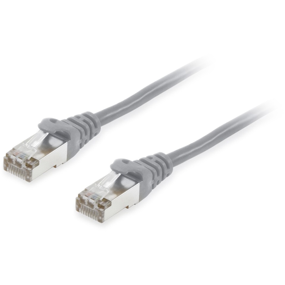 Kabllo për Rrjet Equip Patch Cat6A S/FTP RJ45 në RJ45 / 15.00m / LSZH / Polybag – Hiri - Figura 2