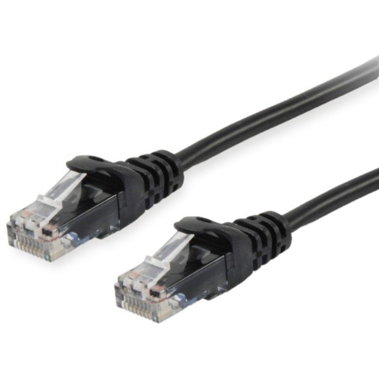 Kabllo për Rrjet Equip Patch Cable Cat6A U/UTP / 2xRJ45 / 15.00m / Zezë / LSZH – Polybag - Figura 2