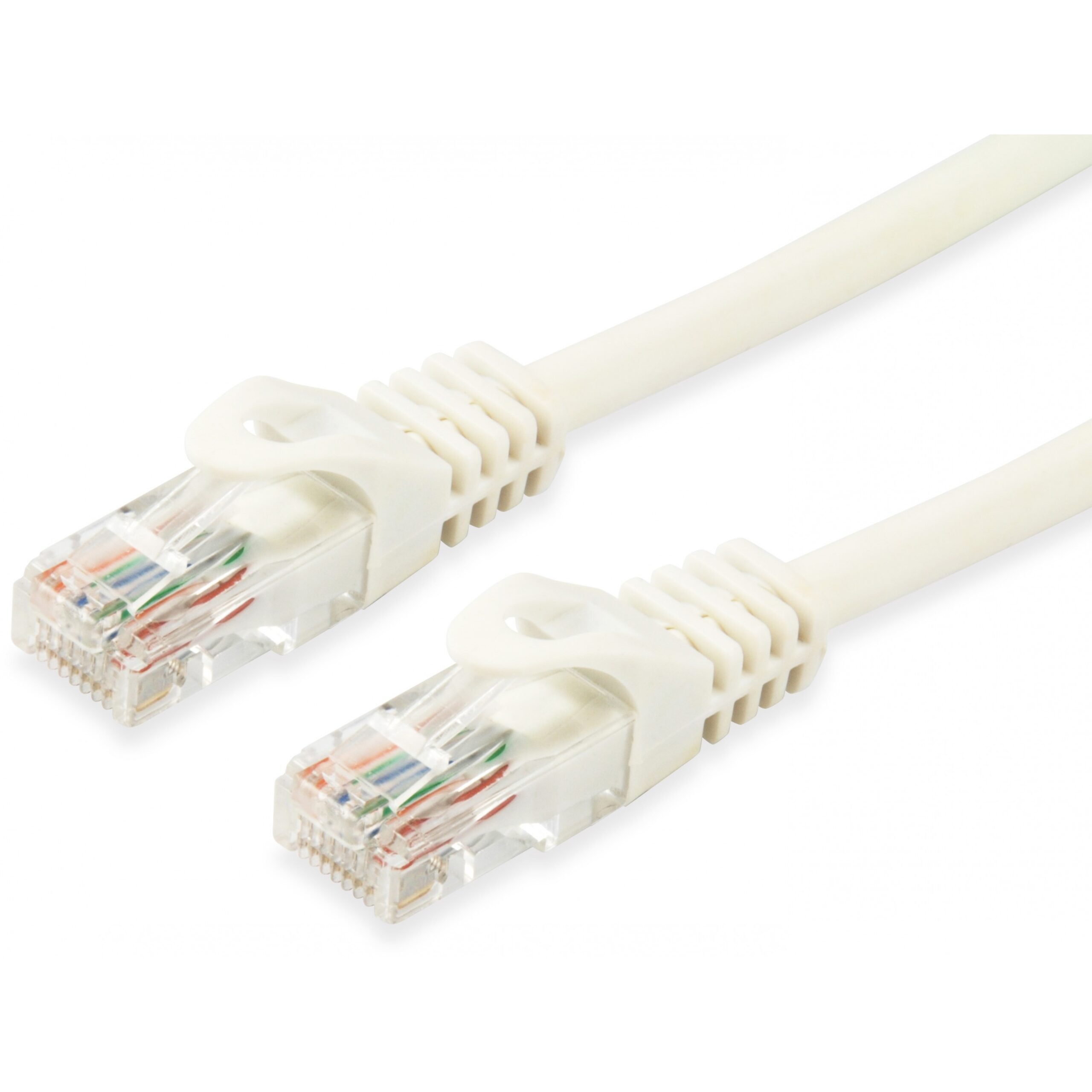 Kabllo për Rrjet Equip Patch Cable Cat6A U/UTP / 2xRJ45 / 1.00m / Bardhë / LSZH – Polybag