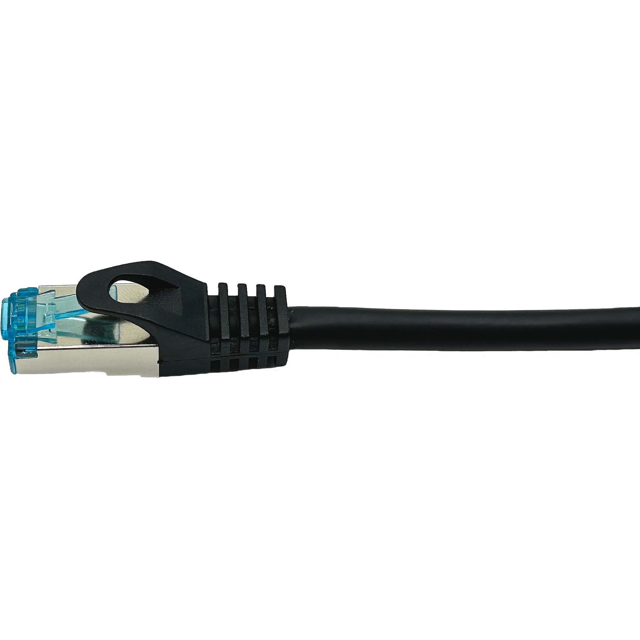 Kabllo për Rrjet Equip Patch Cat6A S/FTP RJ45 në RJ45 / 5.00m / këndor / LSZH / Polybag – Zezë - Figura 2