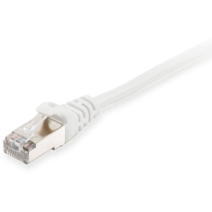 Kabllo për Rrjet Equip Patch Cat6A S/FTP RJ45 në RJ45 / 0.15m / LSZH / Polybag – Bardhë - Figura 2