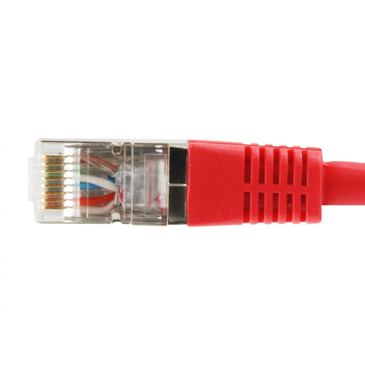 Kabllo për Rrjet Equip Patch Cable Cat6A S/FTP / 2xRJ45 / 0.50m / Kuqe / LSZH – Polybag - Figura 4