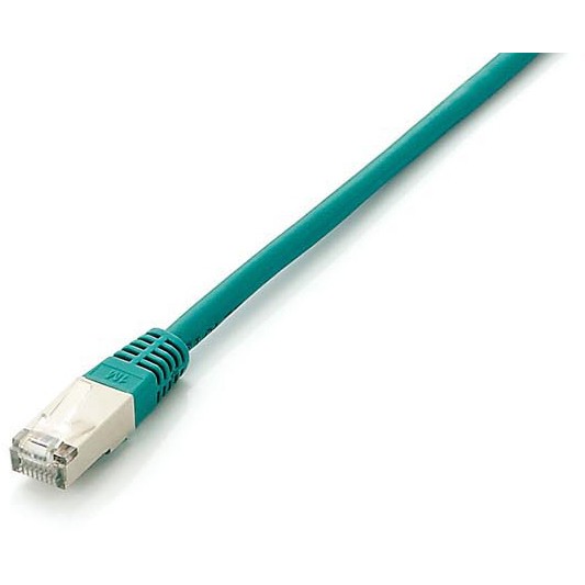 Kabllo për Rrjet Equip Patch Cat6A S/FTP RJ45 në RJ45 / 10.00m / e sheshtë / LSZH / Polybag – Gjelbër - Figura 2