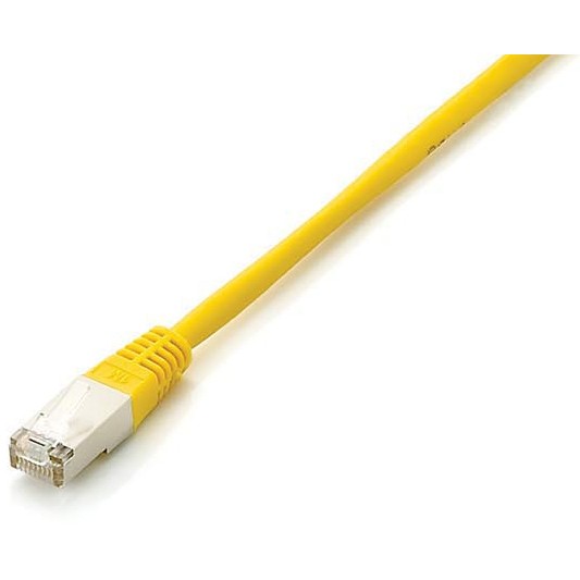Kabllo për Rrjet Equip Patch Cat6A S/FTP RJ45 në RJ45 / 5.00m / e sheshtë / LSZH / Polybag – Verdhë - Figura 2