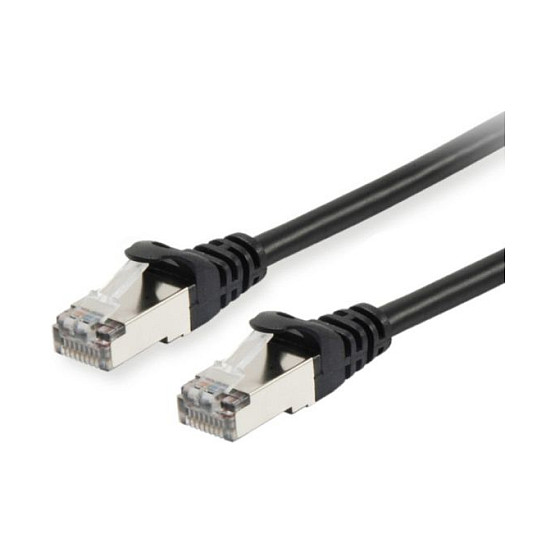 Kabllo për rrjet Equip Patch Cable Cat6A S/FTP 2×RJ45 / 20 m - Zezë