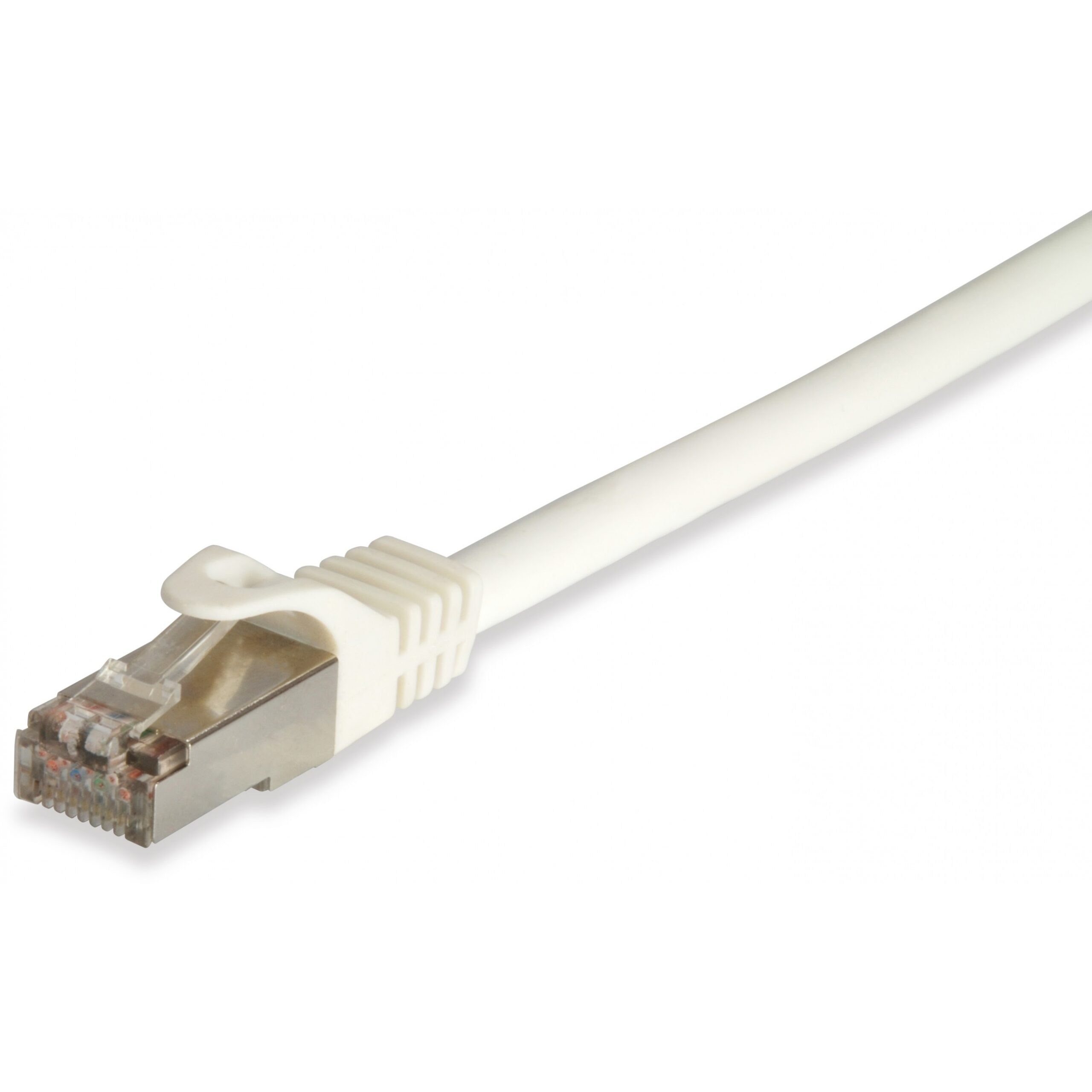 Kabllo për Rrjet Equip Patch Cat6A S/FTP RJ45 në RJ45 / 0.50m / e rrumbullakët / Cat7Pro LSZH / Polybag – Bardhë - Figura 2