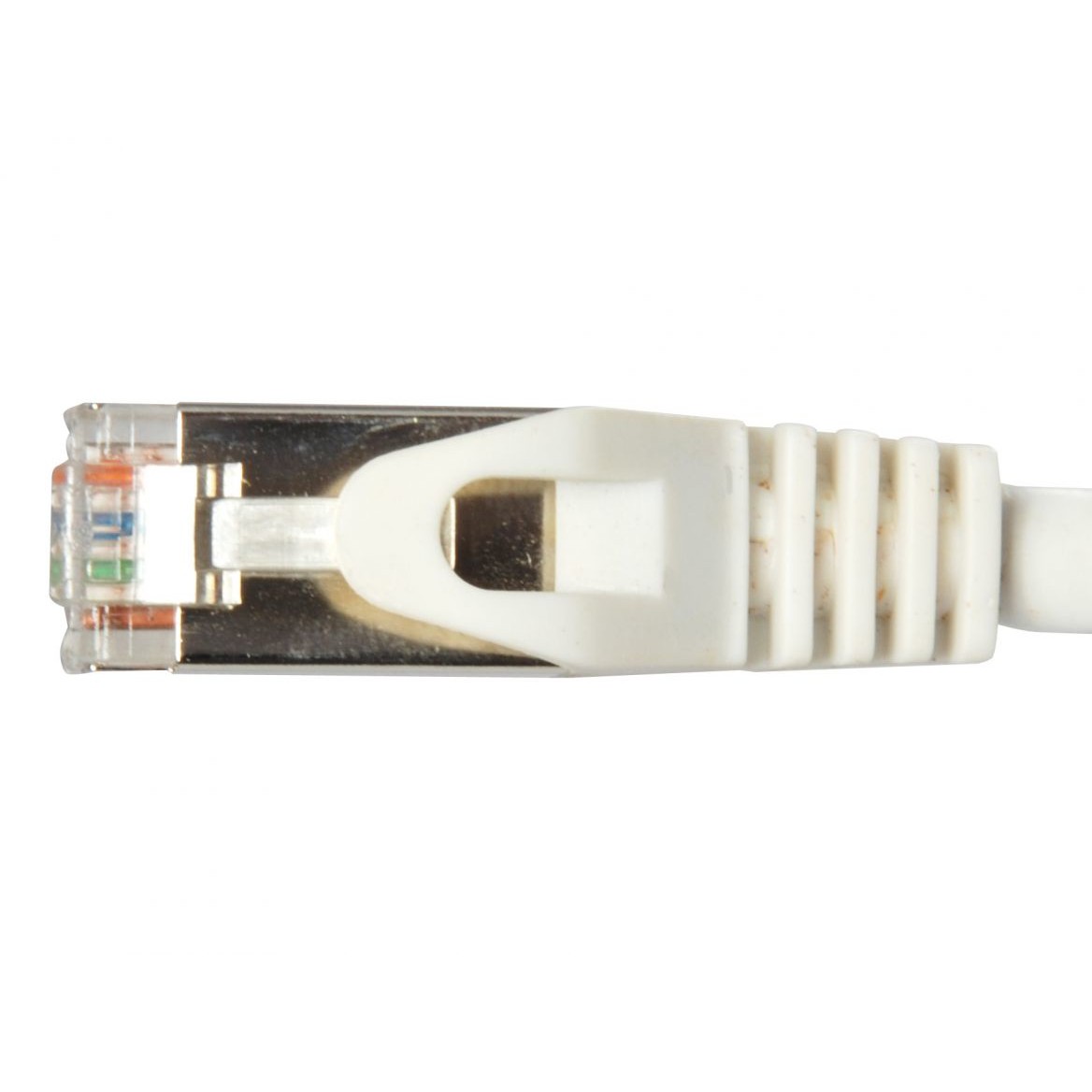 Kabllo për Rrjet Equip Patch Cat6A S/FTP RJ45 në RJ45 / 0.50m / e rrumbullakët / Cat7Pro LSZH / Polybag – Bardhë - Figura 4