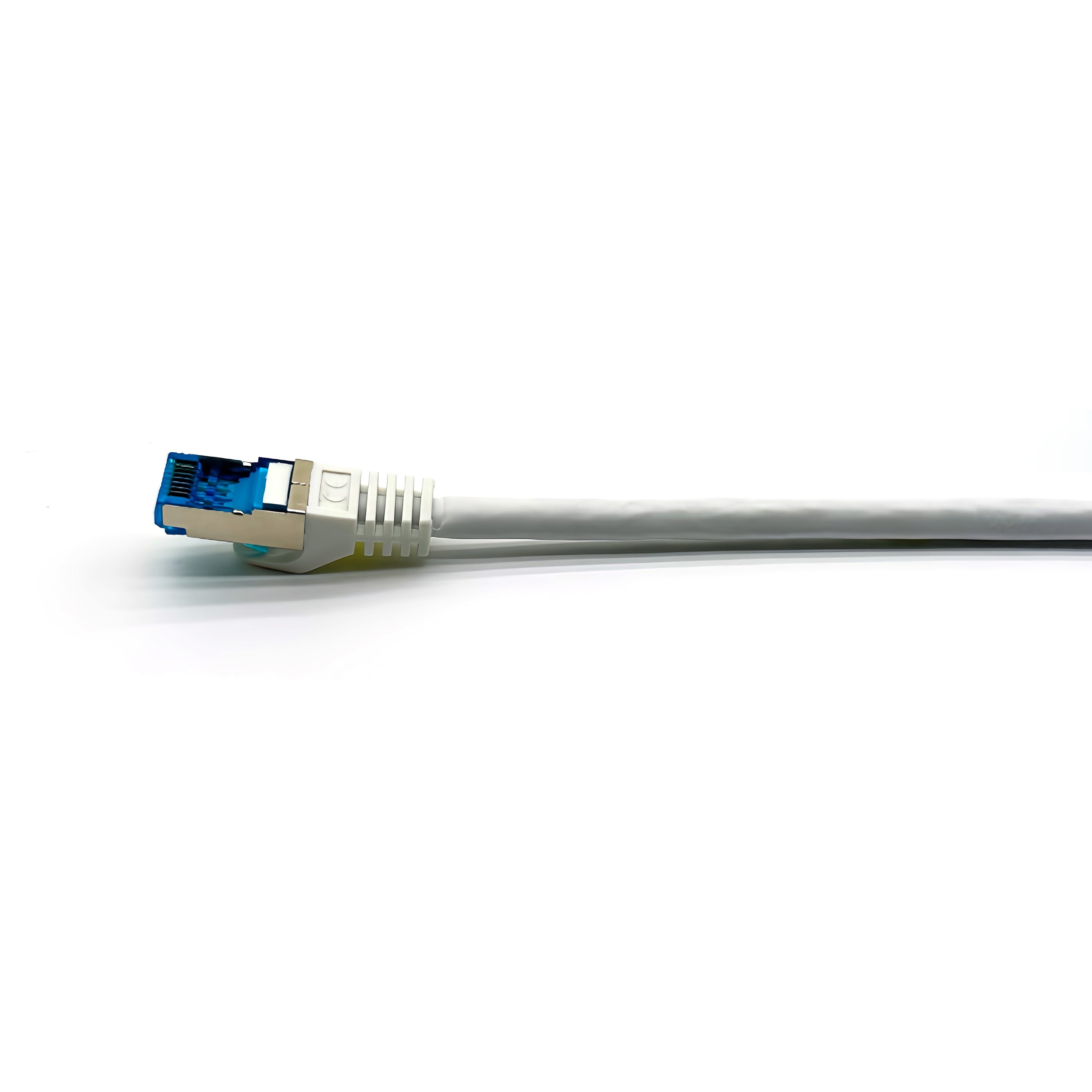 Kabllo për Rrjet Equip Patch Cat6A S/FTP RJ45 në RJ45 / 0.50m / me kënd / LSZH / Polybag – Bardhë - Figura 4