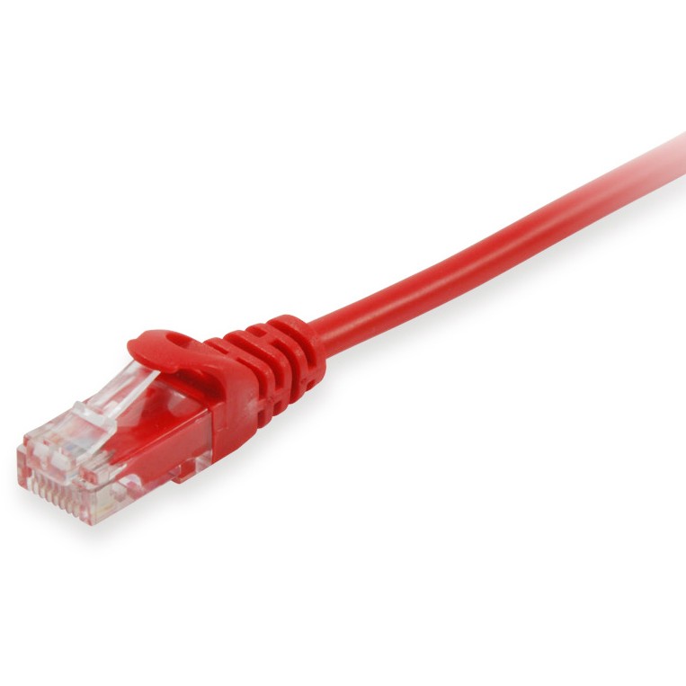 Kabllo për rrjet Equip Patch Cable Cat6A U/UTP / 2xRJ45 / 0.25m / LSZH / Polybeutel – Kuqe - Figura 2