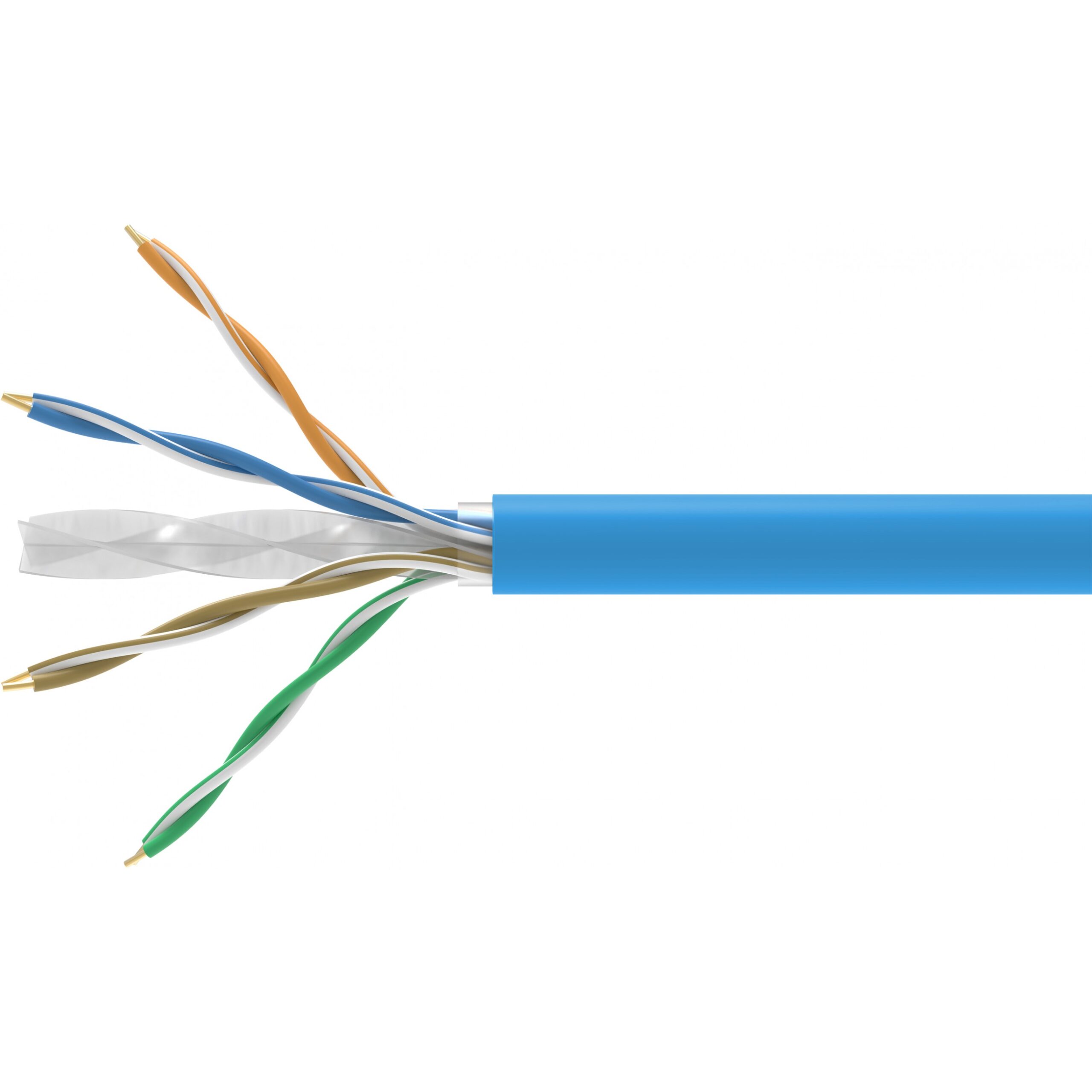 Kabllo për rrjet Equip Cat6A U/UTP / 305.00m / Dca / LSZH – Blu