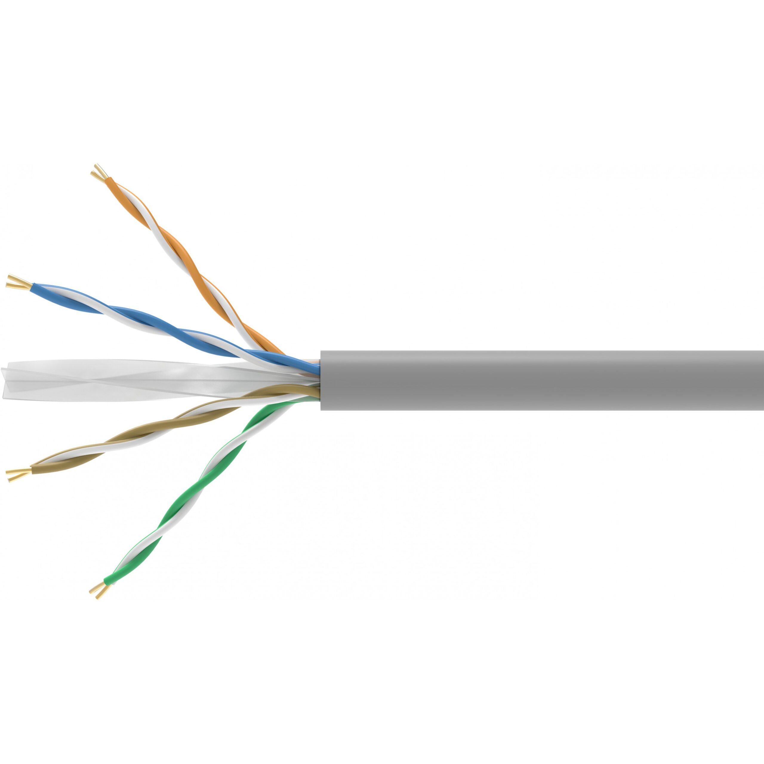 Kabllo për rrjet Equip Cat6 U/UTP / 305.00m / Dca / LSZH – Gri