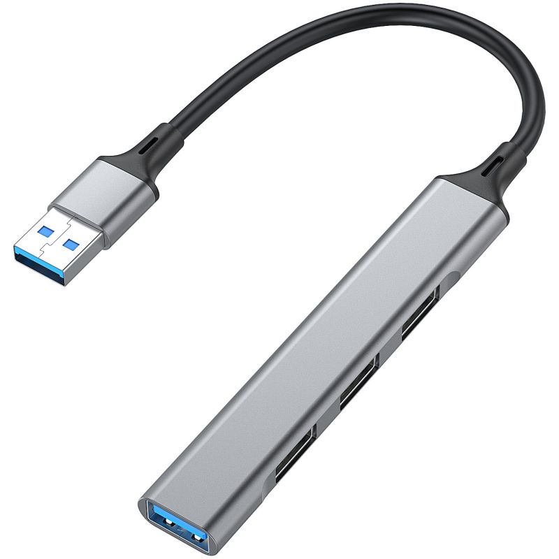 HUB Equip USB‑Hub 4‑Port 3.0 → 1×USB‑A 3.0 + 3×USB‑A 2.0 5 Gbps – Gri - Figura 2