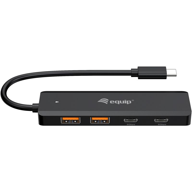 HUB Equip USB‑Hub 4‑Port 3.2 / 2×USB‑C 2×USB‑A 10 Gbps – Zezë - Figura 2