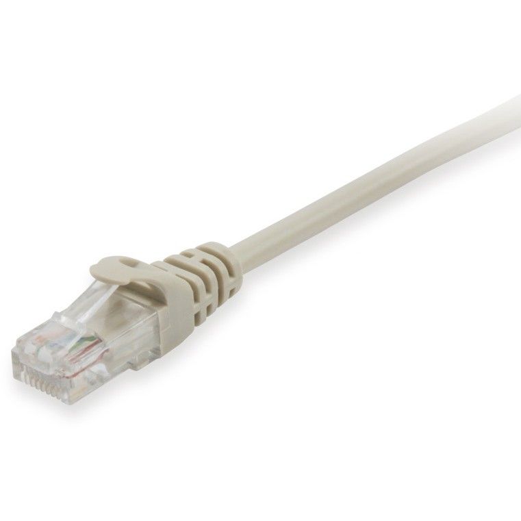 Kabllo për Rrjet Patch Cat6 U/UTP Equip / 2xRJ45 / 10.00m / Polybag – Bezhë - Figura 2