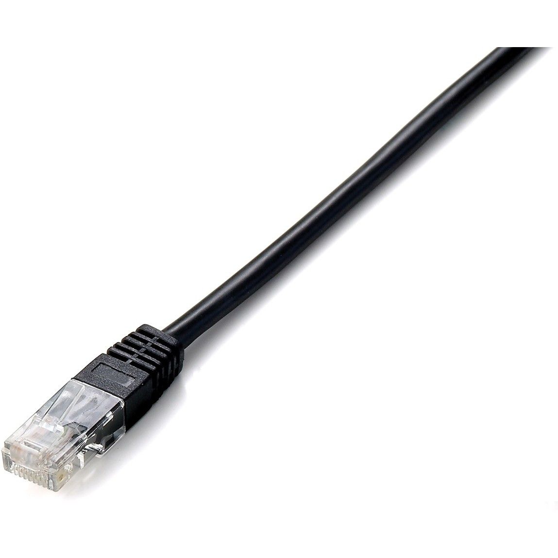 Kabllo për Rrjet Equip Patch Cable Cat5e / U/UTP / 2xRJ45 / 3.00m / Polybag - Zezë