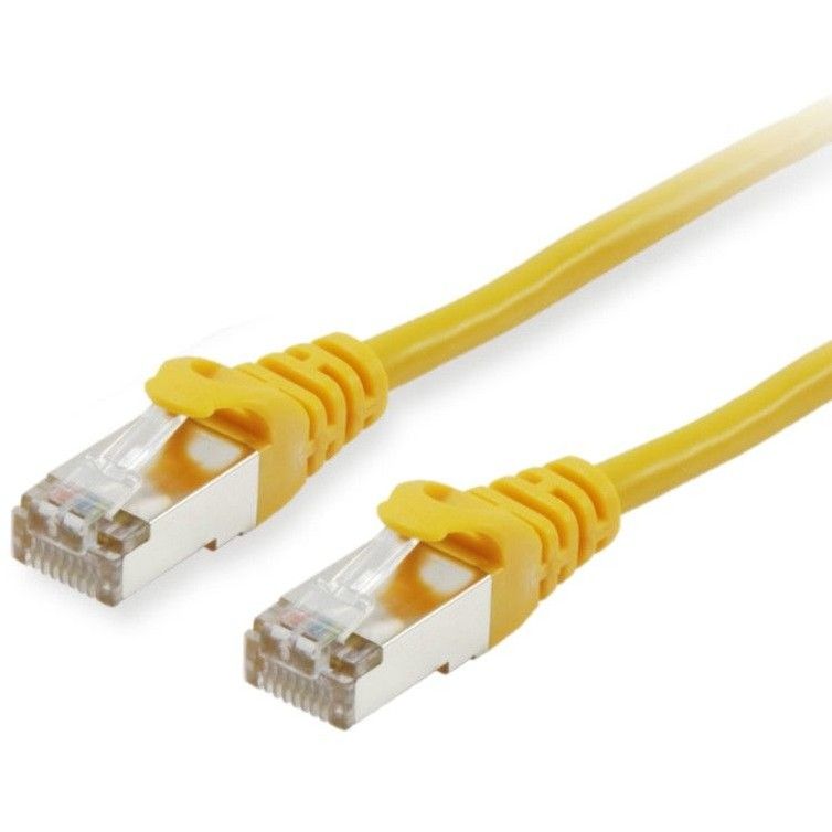 Kabllo për rrjet Equip Patch Cable / Cat6 / S/FTP / 2xRJ45 / 25.00m / LSZH – Verdhë