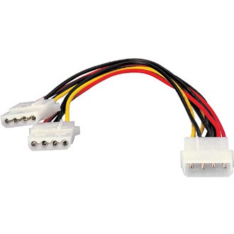 Aksesor për Disqe Equip Y-Kabel 1x 13.3cm M > 2x 13.3cm M/F / 0.20m – Polybag