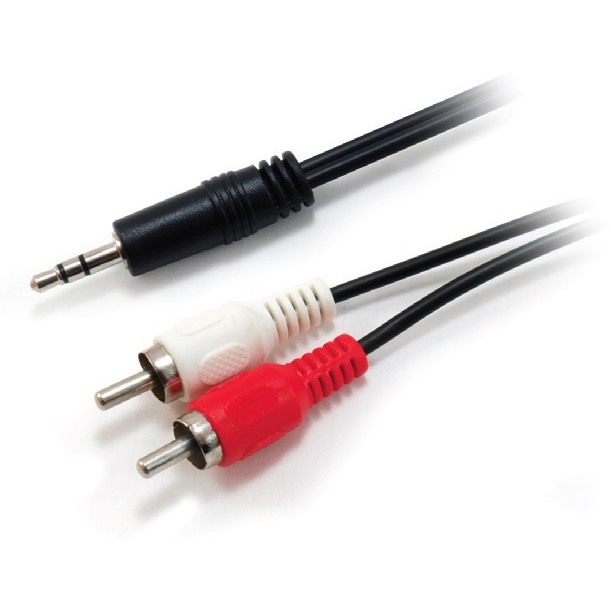 Kabllo Audio – Equip 3.5mm / 2x RCA M/M / 2.50m – Polybag