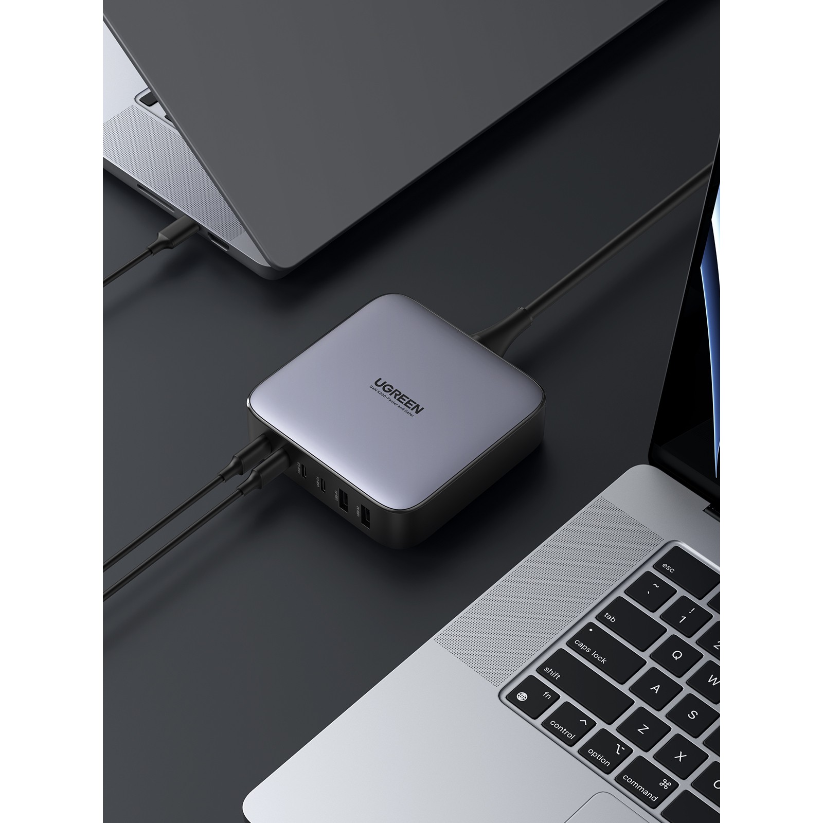 Karikues UGREEN / Desktop Fast Charger / 200W / 2×USB-A + 4×USB-C - Figura 2