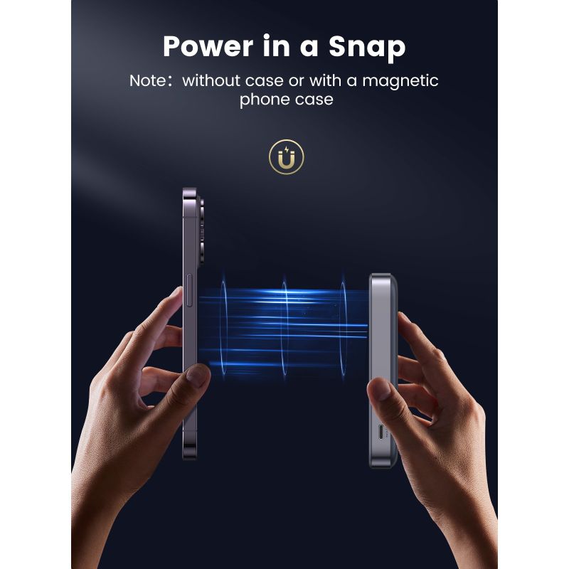 Powerbank UGREEN Mini Powerbank 10000mAh Wireless 20W me MagSafe – Hiri - Figura 5