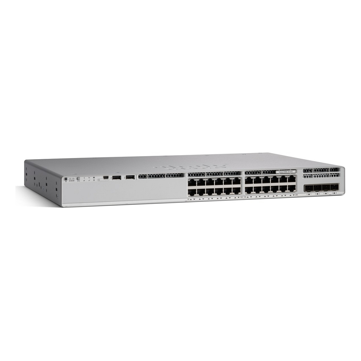 Cisco Catalyst C9200L-24T-4G-E 24-Port Gigabit Data Managed Switch with 4x1G SFP Uplinks, StackWise-80 & Network Essentials License - Figura 2