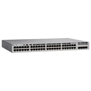 Cisco Catalyst C9200L-48P-4G-E 48-Port Gigabit PoE+ Managed Network Switch with 4x1G SFP Uplinks, StackWise-80 & Network Essentials License